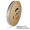 Guaina Termorestringente Trasparente 4,8mm - in Bobina da 75 MT