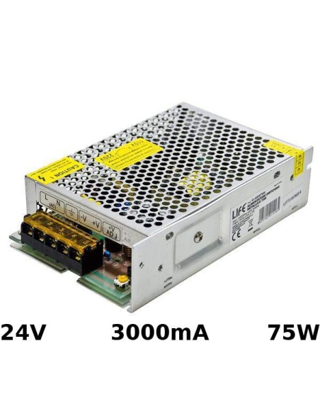Alimentatore Switching 24V 3A 75W