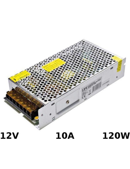Alimentatore Switching 12V 10A 120W