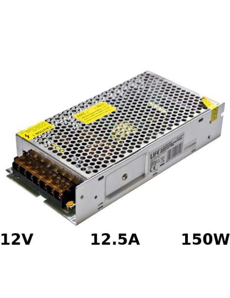 Alimentatore Switching 12V 12.5A 150W
