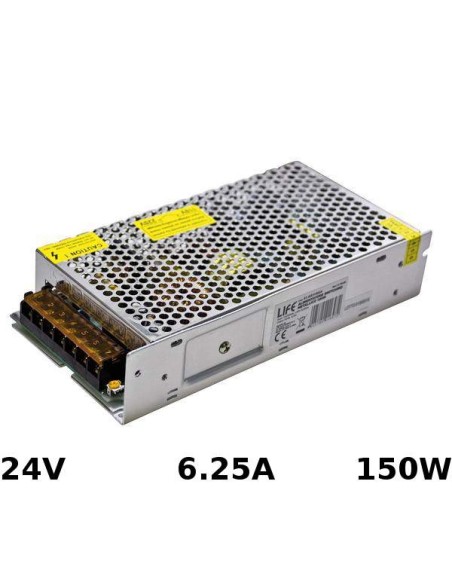 Alimentatore Switching 24V 6.25A 150W