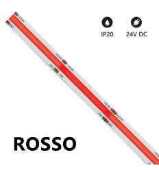 Striscia LED COB 5 metri ROSSA 24V 15W/m LSC15W-R