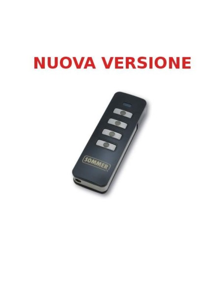 Radiocomando SOMMER 4013-4T Originale - 4 CANALI SOSTITUITO DA  Radiocomando SOMMER S13065 - Fr. 433,92 MHz - Rolling Code - 4T