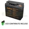 Batteria Ricaricabile Ermetica Piombo Ciclica 12V 22Ah