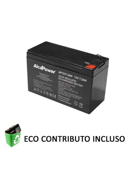Batteria Ricaricabile Ermetica 12V 7.2Ah