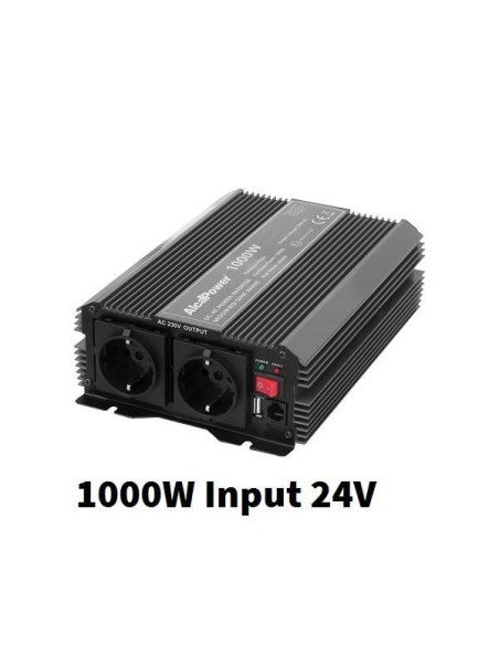 Inverter Soft Start 1000W Input 24V DC Out 230V AC IRS1000-24