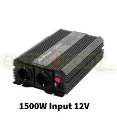 Inverter onda ricostruita Soft Start 1500W Input 12V DC Out 230V AC IRS1500-12