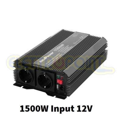 Inverter Soft Start 1500W Input 12V DC Out 230V AC IRS1500-12