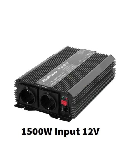 Inverter Soft Start 1500W Input 12V DC Out 230V AC IRS1500-12