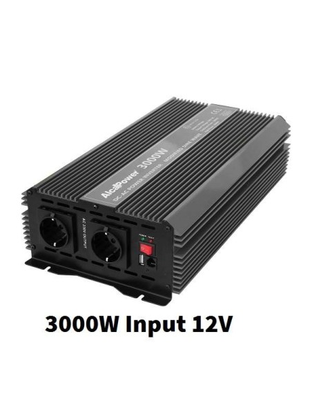 Inverter Soft Start 3000W Input 12V DC Out 230V AC IRS3000-12