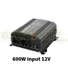 Inverter onda sinusoidale pura 600W Input 12V DC Out 230V AC IRP600-12
