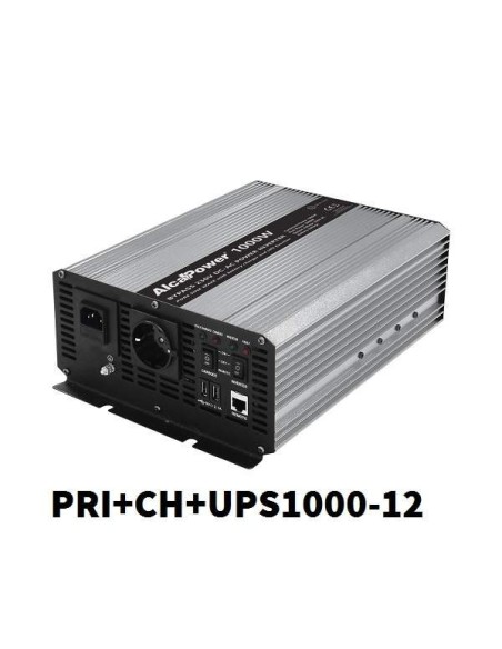 Inverter Onda Pura PRI+CH+UPS 12V 1000W IPC1000-12