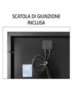PANNELLO SOLARE MONOCRISTALLINO DA 160W, 36 CELLE, MISURE: 1180x770x30mm 2