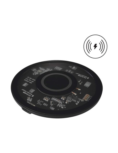 Eva - Lampada LED con ricarica wireless - Champagne