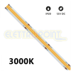 Striscia LEDCOB IP65 5m 3000K 220V 14W/m 1200lm/m
