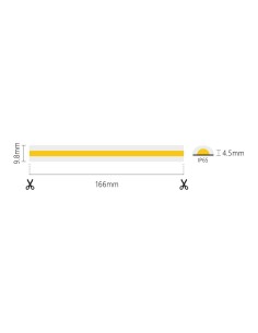 Striscia LEDCOB IP65 20m 3000K 220V 14W/m 1200lm/m 2