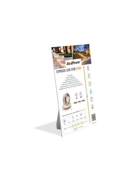 Espositore demo strisce LED COB con controller STRIPS DISPLAY