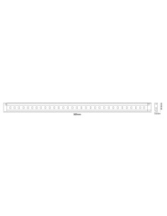 Barra LED con Sensore IR 12V 5W 430lm 4000K 50cm AP50IRN 2
