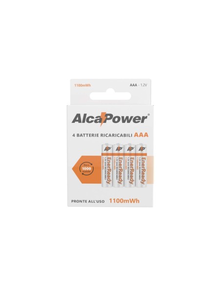 Blister di 4 NI-MH AAA 1100mWh - Pronte all'Uso AP1100ER-C4