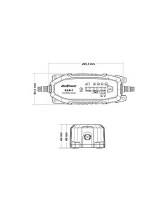 Carica Batterie Auto 6V e 12V max 120Ah LiFePO4 2