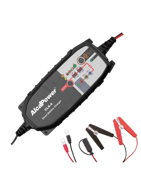 Carica Batterie Auto Auto 15A 12/24V 25-400Ah LiFePO4