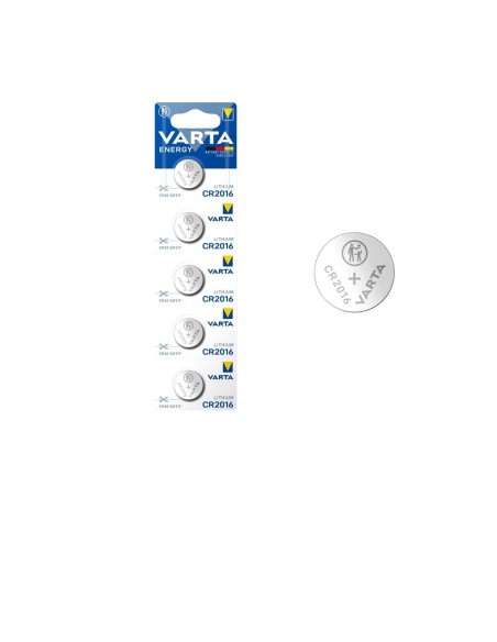Bt.Bottone Litio 3 V d 16 mm h 1,6 mm in Blister CR1616-C1