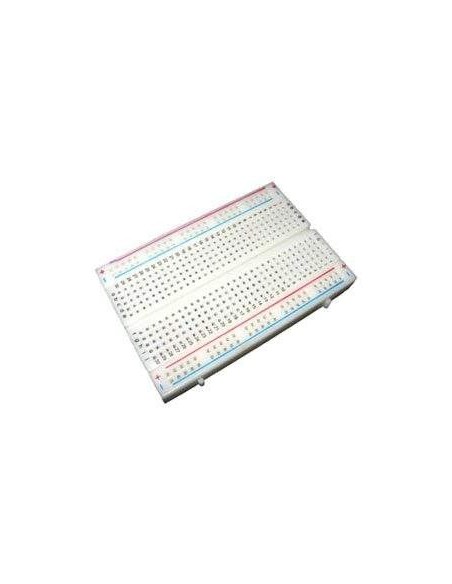 Breadboard 1660 contatti + base in metallo + boccole