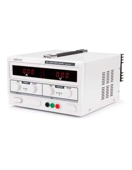 Alimentatore da laboratorio Lineare 2 uscite 0-30 V/3 A e uscita fissa 5V/3 A