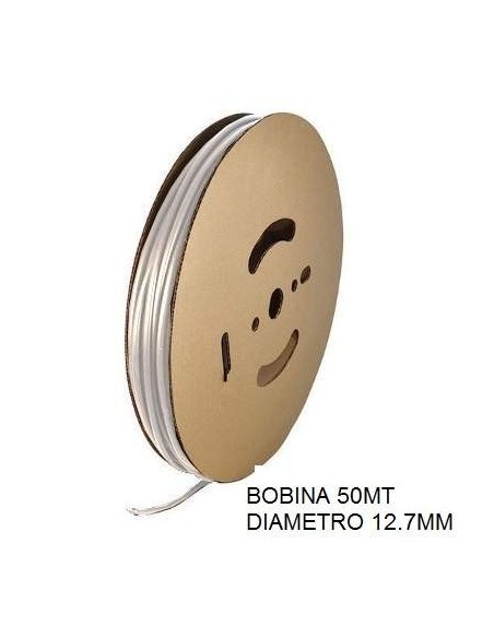 Guaina Termorestringente Trasparente 1,2mm - in Bobina da 150 MT