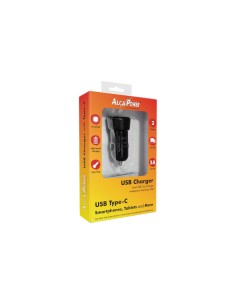 Alimentatore USB da Accendisigari 5V 3A Type-C 2