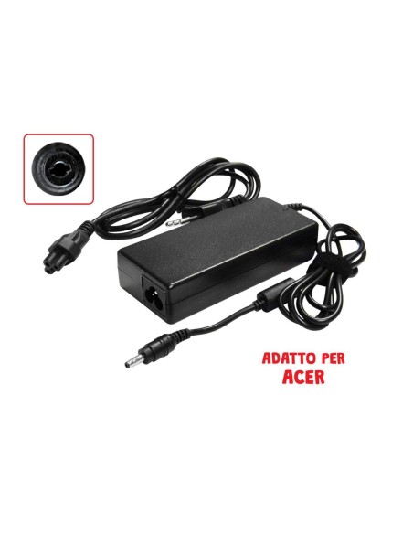 Alimentatore Notebooks Compaq, Acer, Asus 19V 4.7A 90W