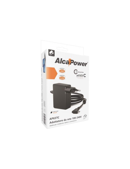 Adattatore da rete 100-240V Type-C 65W