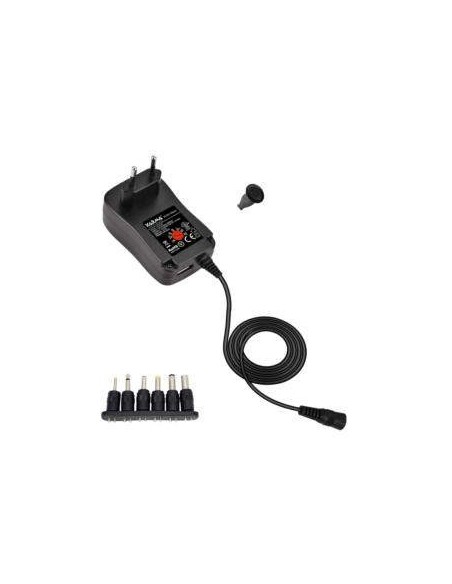 Alimentatore universale stabilizzato 18W 1500mA con USB