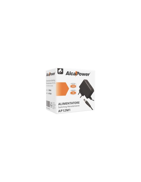 Alim. Switching 12V 1A connettore a baionetta AP12M1