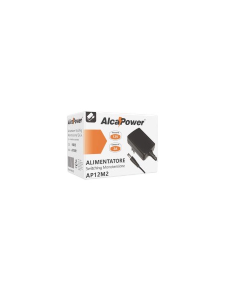 Alim. Switching 12V 2A connettore a baionetta AP12M2