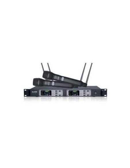 Doppio radiomicrofono UHF palmare