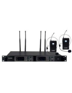 Doppio radiomicrofono UHF ad archetto 2