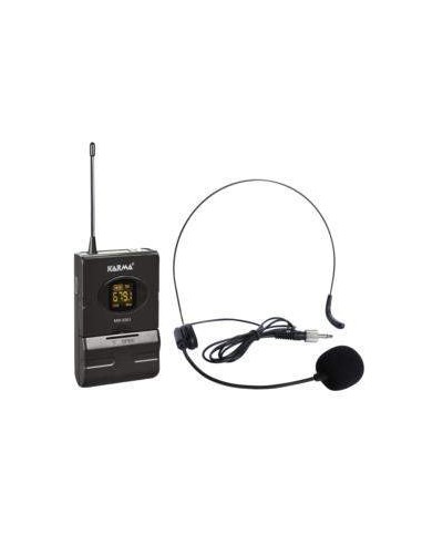 Doppio radiomicrofono UHF ad archetto