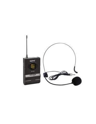 Doppio radiomicrofono UHF palmare - archetto