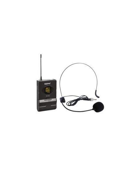 Doppio radiomicrofono UHF palmare - archetto