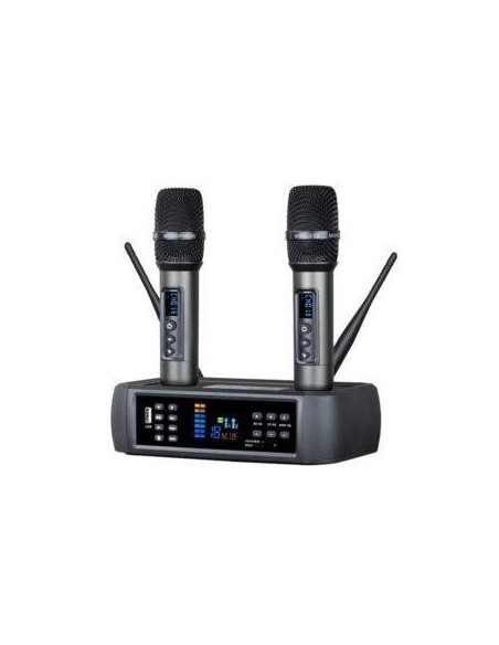 Base multimediale con doppio radiomicrofono
