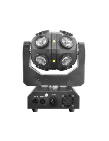 Testa mobile double beam