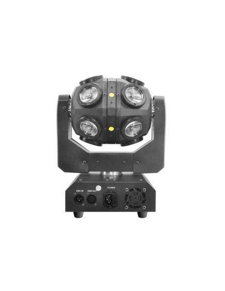 Testa mobile double beam