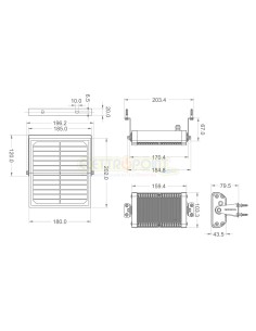 Proiettore solare 3000lm: Illuminazione potente e versatile con telecomando 2