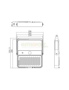 Proiettore solare integrato da 1500lm 2