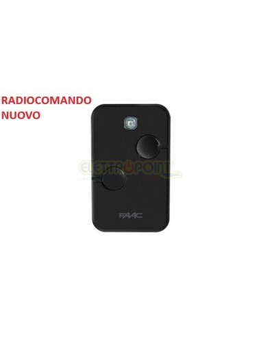 Telecomando Cancello FAAC XT2-433SLH - 2 CANALI - Con Batteria INCLUSA