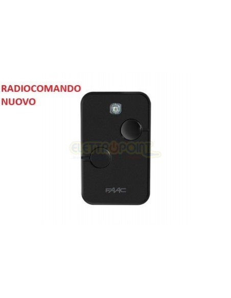 Telecomando Cancello FAAC XT2-433SLH - 2 CANALI - Con Batteria INCLUSA