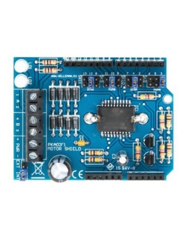 Motor Shield con L298P Montato